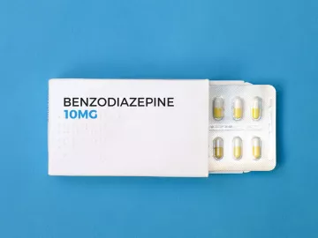 Doos met benzodiazepinen